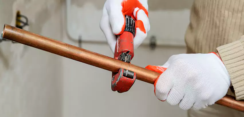 Temporary Copper Pipe Repair Bothell, WA