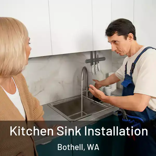  Kitchen Sink Installation Bothell, WA