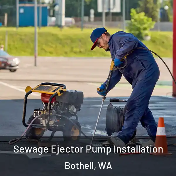  Sewage Ejector Pump Installation Bothell, WA