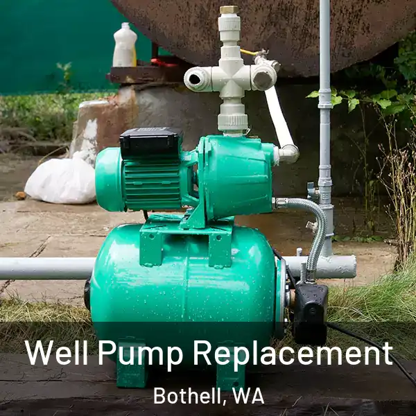  Well Pump Replacement Bothell, WA